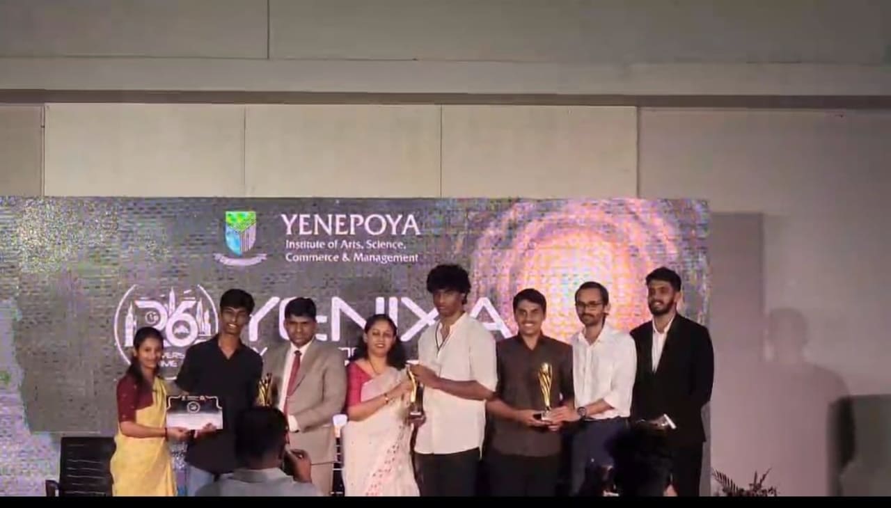 National-Level Inter-Collegiate Fest- Winners at YENIXA 2026